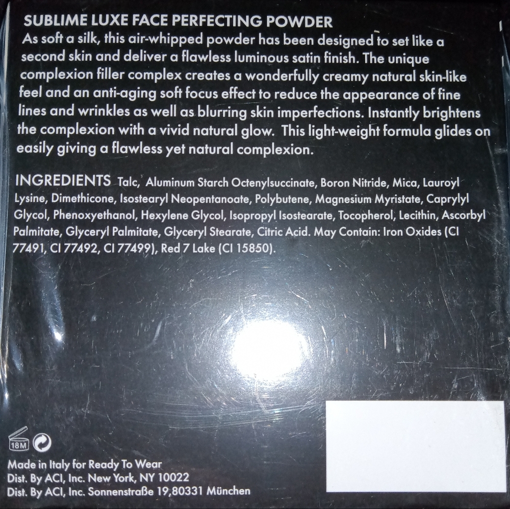 New Dark Powder Compact - Picture 3 of 3